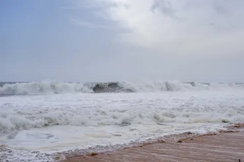 Stormy Sea 4K Wallpaper · ocean · 3840×2563