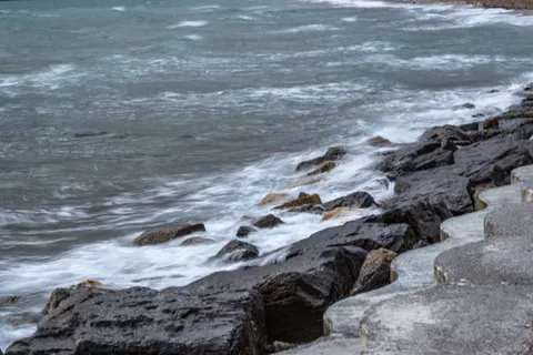 Stormy Sea 4K Wallpaper · ocean · 3840×2560