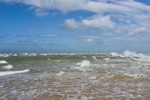 Stormy Sea 4K Wallpaper · ocean · 3840×2560