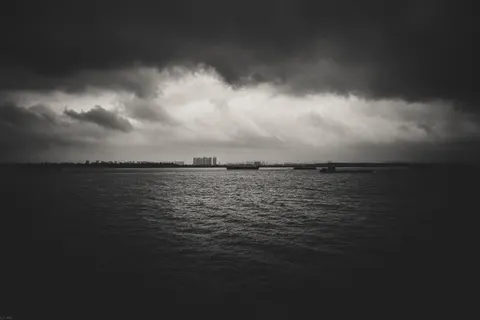 Stormy Sea 4K Wallpaper · ocean · 3840×2563