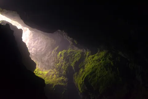 Sea Cave 4K Wallpaper · ocean · 3840×2557