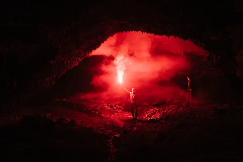 Sea Cave 4K Wallpaper · ocean · 3840×2561