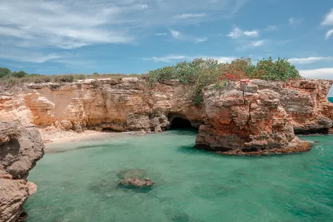 Hình nền Hang biển 4K · ocean · 3840×2562
