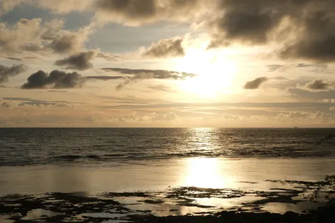 Kalme zee 4K-achtergrond · ocean · 3840×2560