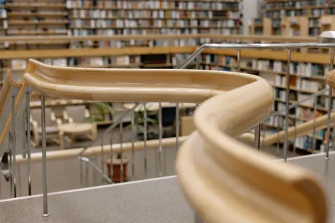 Büyük Kütüphane 4K Duvar Kağıdı · architecture · 3840×2560