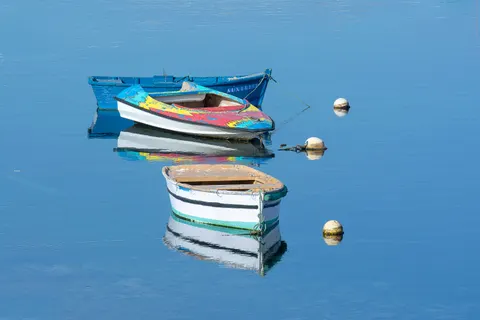 Boat at Sea 4K Wallpaper · ocean · 3840×2560