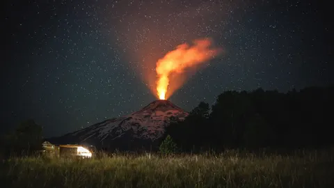 Volcano 4K Wallpaper · nature · 3840×2160