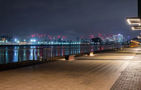 City Skyline at Night 4K Wallpaper · city · 3840×2471