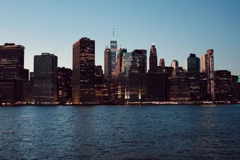 City Skyline at Night 4K Wallpaper · city · 3840×2560
