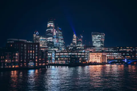 City Skyline at Night 4K Wallpaper · city · 3840×2560