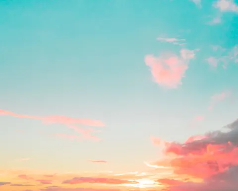 粉彩天空 4K桌布 · minimal · 3840×3072