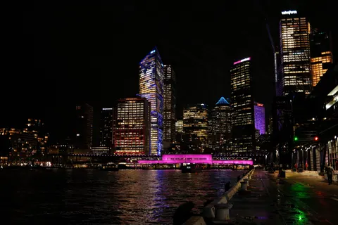 City Skyline at Night 4K Wallpaper · city · 3840×2560
