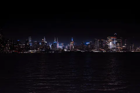 City Skyline at Night 4K Wallpaper · city · 3840×2560