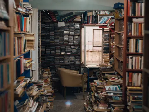 Grand Library 4K Wallpaper · architecture · 3840×2880