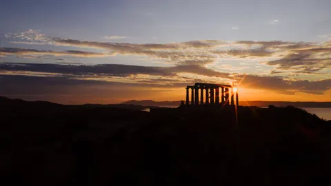 Greek Temple 4K Wallpaper · architecture · 3840×2160