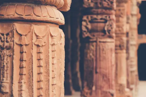 Fond d'écran Temple grec 4K · architecture · 3840×2560