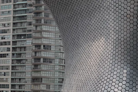 Futuristic Facade 4K Wallpaper · architecture · 3840×2560