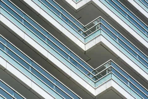 Futuristic Facade 4K Wallpaper · architecture · 3840×2560