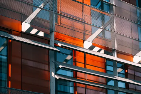 Futuristic Facade 4K Wallpaper · architecture · 3840×2560