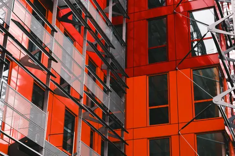 Futuristic Facade 4K Wallpaper · architecture · 3840×2560