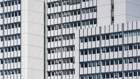 Futuristic Facade 4K Wallpaper · architecture · 3840×2160