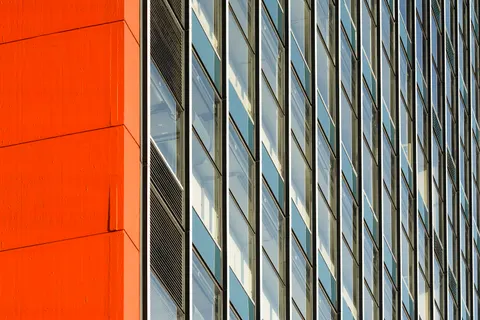 Futuristic Facade 4K Wallpaper · architecture · 3840×2560