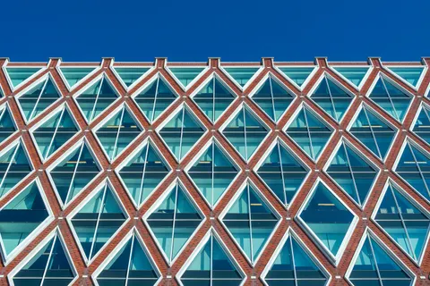 Futuristic Facade 4K Wallpaper · architecture · 3840×2560