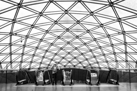 Glass Dome 4K Wallpaper · architecture · 3840×2560