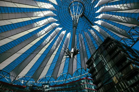 Fond d'écran Dôme de verre 4K · architecture · 3840×2555