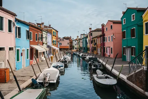 Tapeta Kolorowe domy 4K · architecture · 3840×2560