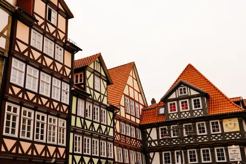 Colorful Houses 4K Wallpaper · architecture · 3840×2560