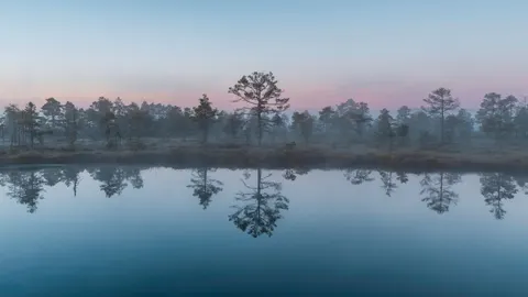 Misty Mountain Lake 4K Wallpaper · nature · 3840×2160
