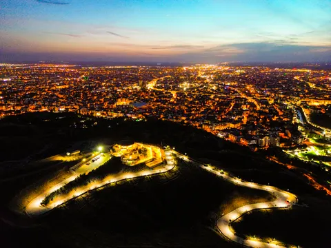 Обои Город с высоты 4K · city · 3840×2880