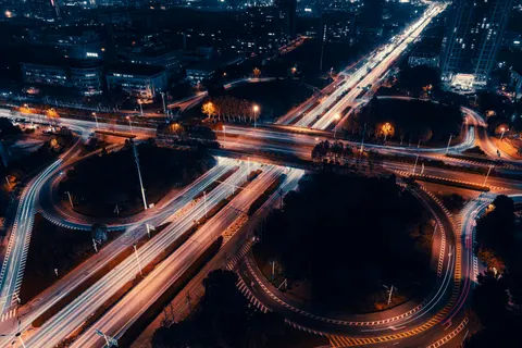 خلفية المدينة من الجو بدقة 4K · city · 3840×2560