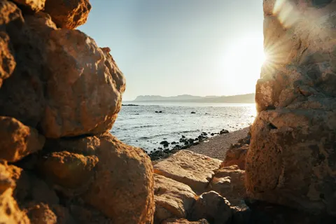 Sea Cave 4K Wallpaper · ocean · 3840×2560