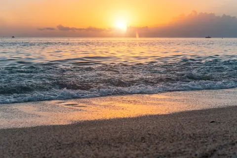 Fond d'écran Mer calme 4K · ocean · 3840×2560