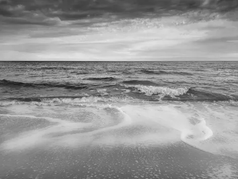 Sea Foam 4K Wallpaper · ocean · 3840×2880