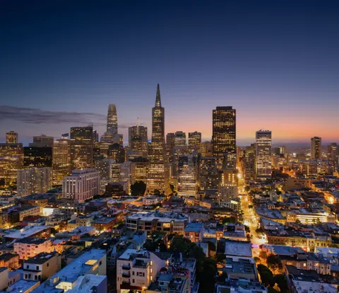LA at Night 4K Wallpaper · city · 3840×3308
