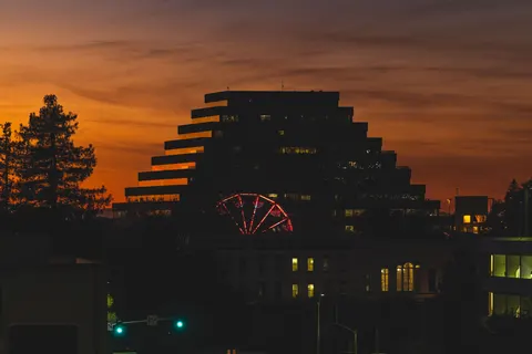 LA at Night 4K Wallpaper · city · 3840×2561