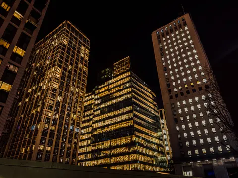 LA at Night 4K Wallpaper · city · 3840×2880