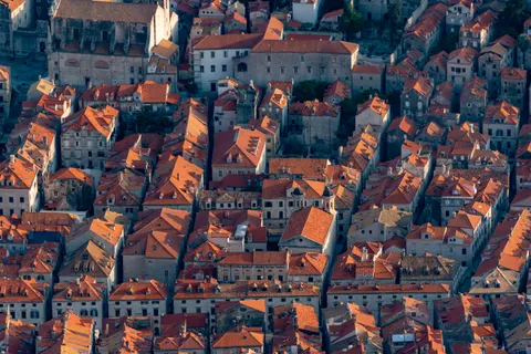 Prague Rooftops 4K Wallpaper · city · 3840×2563