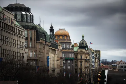 Prague Rooftops 4K Wallpaper · city · 3840×2560