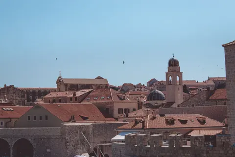 Prague Rooftops 4K Wallpaper · city · 3840×2560