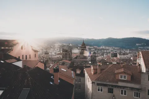 Prague Rooftops 4K Wallpaper · city · 3840×2560