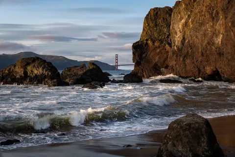 Golden Gate 4K Wallpaper · city · 3840×2560
