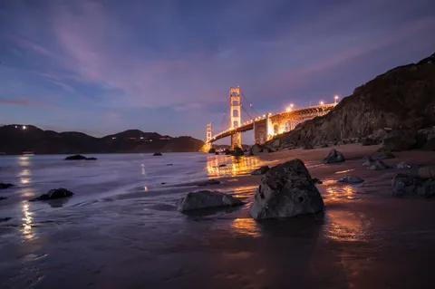 Golden Gate 4K Wallpaper · city · 3840×2553
