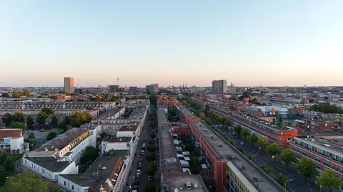 Rooftop View 4K Wallpaper · city · 3840×2160