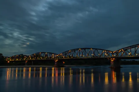 Papel de parede Ponte da cidade 4K · city · 3840×2560