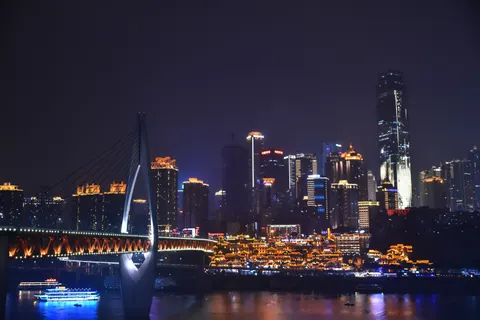 Papel de parede Ponte da cidade 4K · city · 3840×2560
