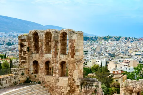 خلفية آثار رومانية بدقة 4K · architecture · 3840×2563